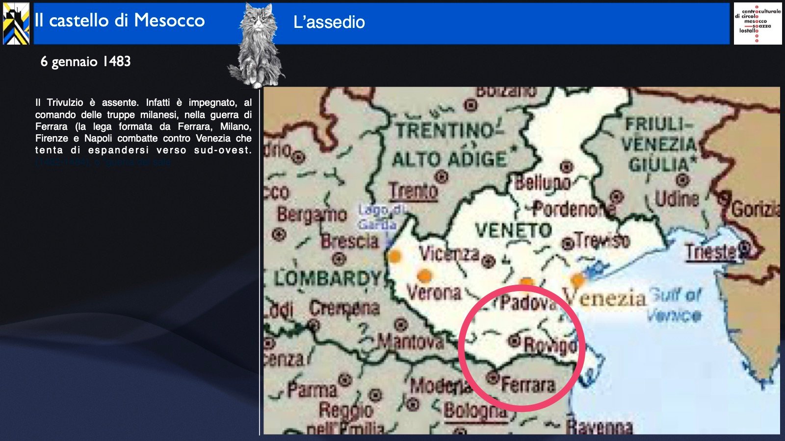 Trivulzio assente (fronte veneziano)