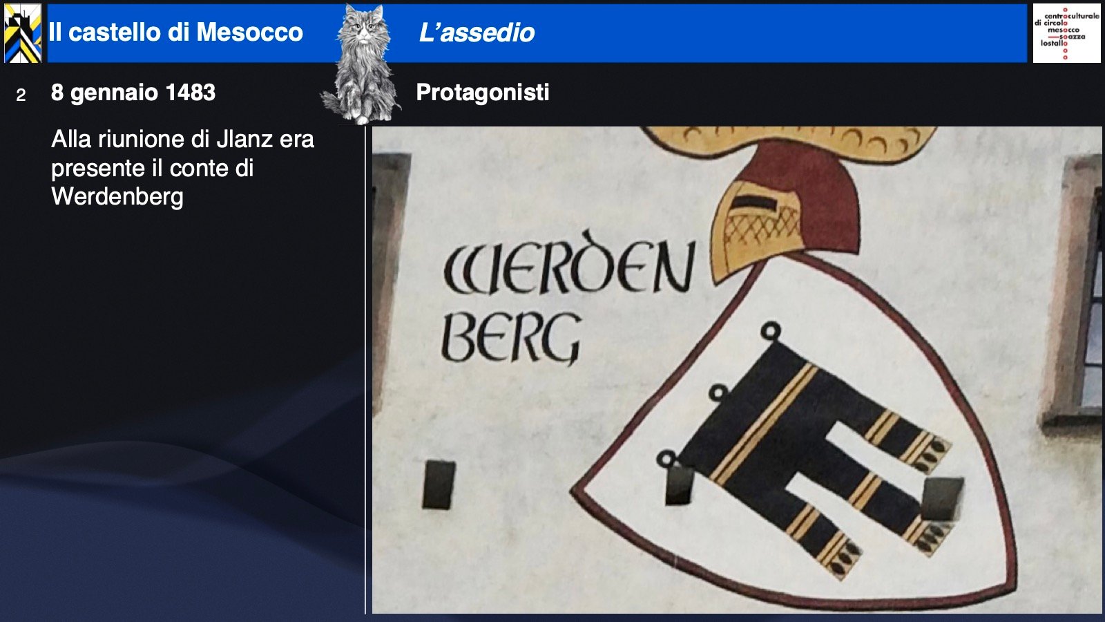 Alla riunione di Jlanz era presente il conte di Werdenberg